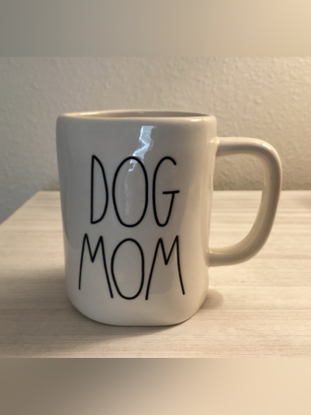 Rae Dunn White “Dog Mom” Mug - IEC